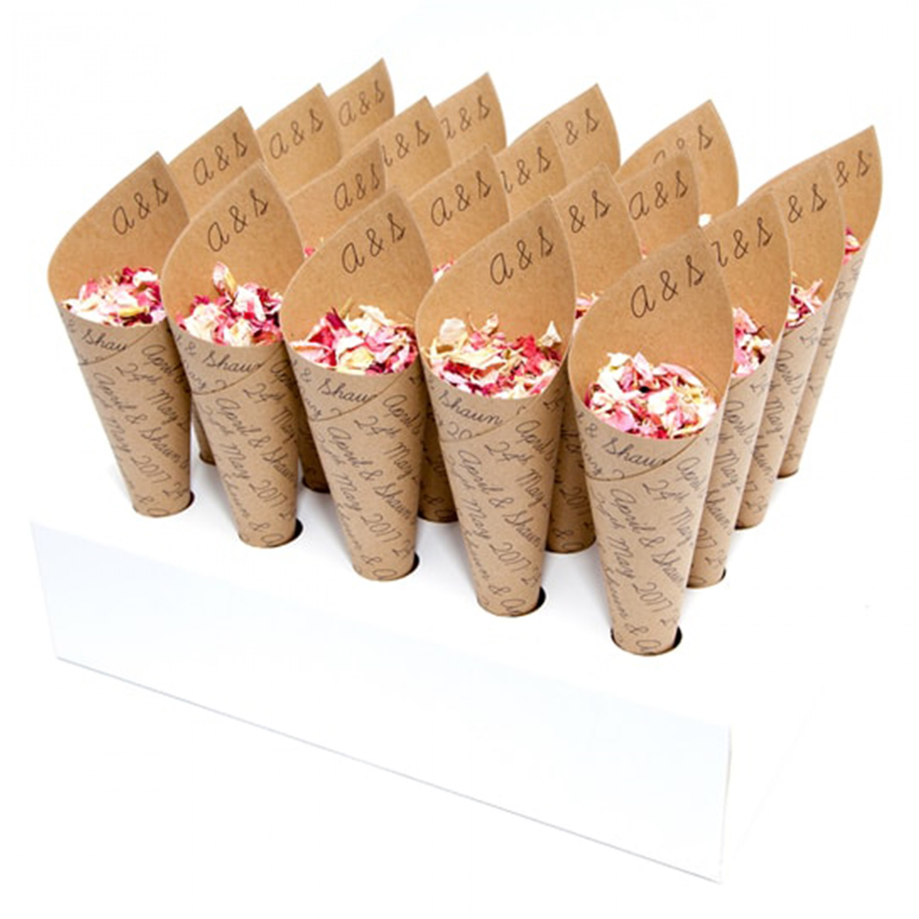 Classic Confetti Cone Package